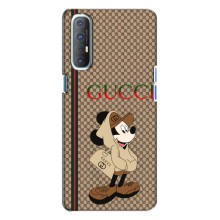 Чехлы ГУЧЧИ для Оппо Рено 3 (AlphaPrint) (Mickey GUCCI)