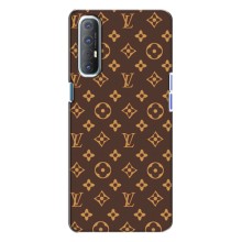 Чохли Луі Вітон для Oppo Reno 3 (AlphaPrint - LOUIS VUITTON) (фон LOUIS VUITTON)