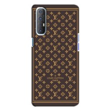 Чохли Луі Вітон для Oppo Reno 3 (AlphaPrint - LOUIS VUITTON) (шпалери LV)