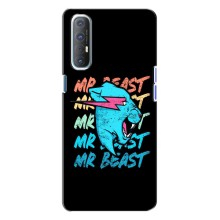 Чохли Містер Біст для OPPO Reno 3 – logo Mr beast