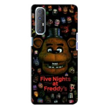 Чехлы Пять ночей с Фредди для Оппо Рено 3 (Freddy)