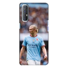 Чехлы с футболистом Ерлинг Холанд для Oppo Reno 3 (AlphaPrint) (Эрлинг Холанд)