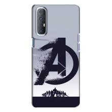 Чехлы с героями Марвел Oppo Reno 3 (VPrint)