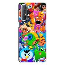 Чехлы Brawl Stars для Oppo Reno 3 (AlphaPrint)