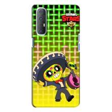 Чехлы Brawl Stars для Oppo Reno 3 (AlphaPrint)