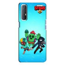 Чехлы Brawl Stars для Oppo Reno 3 (AlphaPrint)