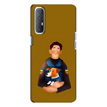 Чехлы с картинкой собаки Патрон для Oppo Reno 3 (AlphaPrint) (ЗСУ Патрон)
