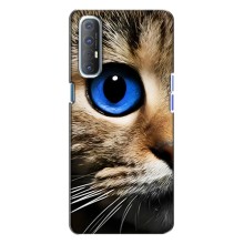 Чохли з Котиками для Oppo Reno 3 (VPrint) (Око кота)