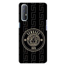 Чохли VERSACE для OPPO Reno 3 (PREMIUMPrint) – Лого Версаче