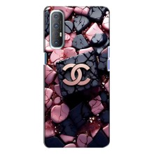 Чохол (Dior, Prada, YSL, Chanel) для Oppo Reno 3 – Шанель