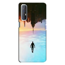 Чохол з людиною павуком для Oppo Reno 3 - (AlphaPrint) – Людина павук