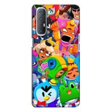 Чехол для Oppo Reno 3 Бравл Старс (VPrint)
