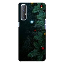 Чохол новорічна ялинка на Oppo Reno 3 (Ялинка)