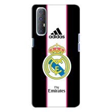 Чохол для Oppo Reno 3 з принтом – Лого Real Madrid