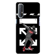 Чеохол для Oppo Reno 3 з картинкою Supreme (AlphaPrint)