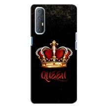 Чехол с Короной Оппо Рено 3 - (AlphaPrint) (Корона короля)