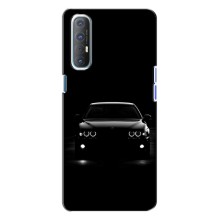 Чехол для Оппо Рено 3 - с принтом БМВ (AlphaPrint) (Машина BMW)