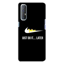 Чехол с Симпсонами для Oppo Reno 3 (VPrint) (Гомер Later)