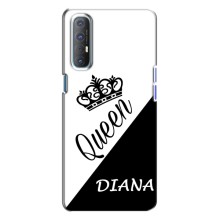 Именные  Женские Чехлы для Oppo Reno 3 – DIANA