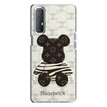 Круті Чохли Луі Віттон для Oppo Reno 3 (AlphaPrint) (Ведмідь LV)