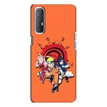 Naruto Anime Чехлы для Оппо Рено 3 (AlphaPrint)
