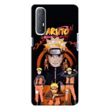 Naruto Anime Чехлы для Оппо Рено 3 (AlphaPrint)