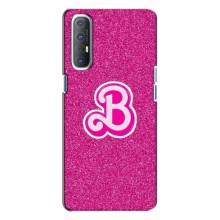 Силиконовый Чехол Барби Фильм на Oppo Reno 3 (B-barbie)