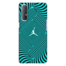 Силиконовый Чехол Nike Air Jordan на Оппо Рено 3 (Jordan)