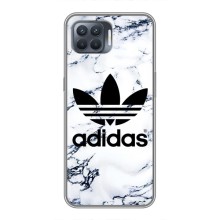 Чохли Адидас для OPPO Reno 4 Lite (AlphaPrint) (Адідас на мраморі)