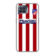 Чехлы для OPPO Reno 4 Lite (VPrint) - Футбольные клубы (Atletico)