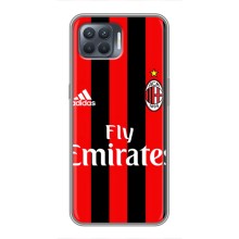 Чехлы для OPPO Reno 4 Lite (VPrint) - Футбольные клубы (Milan)