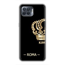 Чехлы для OPPO Reno 4 Lite (VPrint) - Футбольные клубы (Roma)