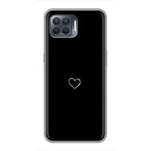 Чехлы для любимой на OPPO Reno 4 . (VPrint) (Маленьке сердечко)