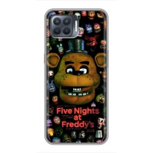 Чохли П'ять ночей з Фредді для Оппо Рено 4 Лайт – Freddy