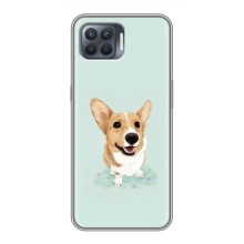 Чохли з собаками для OPPO Reno 4 Lite (VPrint) (Коргі)