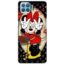 Чохол Disney Mouse OPPO Reno 4 Lite (PREMIUMPrint) – Мінні peace