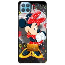 Чохол Disney Mouse OPPO Reno 4 Lite (PREMIUMPrint) – Minni з бантіком