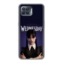Чехлы Венсдей на OPPO Reno 4 Lite Уэнсдей (AlphaPrint) (Wednesday)