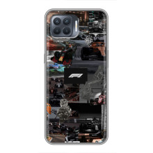 Чехол Формула1 на OPPO Reno 4 Lite – Коллаж Ф1