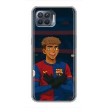 Чехол с футболистом Ламин Ямаль OPPO Reno 4 Lite (Футболист Ямал)