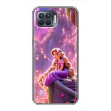 Чехол Рапунцель для OPPO Reno 4 Lite – Рапунцель в замке