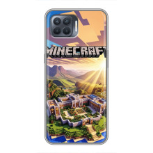 Чохол з картинками Майнкрафт для OPPO Reno 4 . – Minecraft