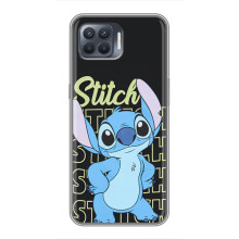 Чехол с принтом Стич на OPPO Reno 4 Lite (Stitch 626)
