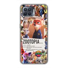 Чехол Зоотрополіс на OPPO Reno 4 Lite – Коллаж Зоо