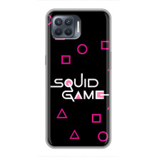 Чехол Гра в кальмара для OPPO Reno 4 Lite – Логотип игры кальмара