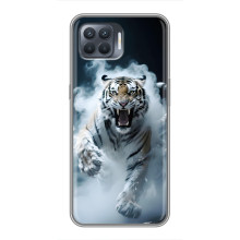 Чехол с картинкой «Хищники» для OPPO Reno 4 Lite – Тигр
