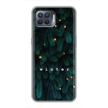 Новорічні, Святкові Чохли для OPPO Reno 4 Lite - 2024 год – Winter