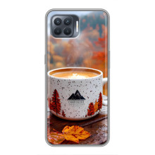 Чохол з унікальним дизайном 'Осінь з кавою' для OPPO Reno 4 Lite – Кава на природі