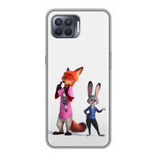 Силіконовий чохол з принтом Зоотрополіс для OPPO Reno 4 Lite – Джуді і Нік