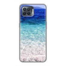 Силіконовий чохол з КАРТИНКАМИ літо для OPPO Reno 4 Lite (AlphaPrint) (Море)